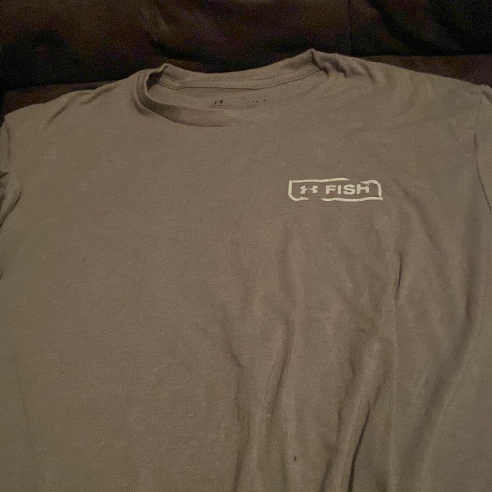 Kids under amour fishing shirt